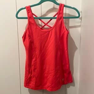 Small Coral Sofibella Tennis Tank